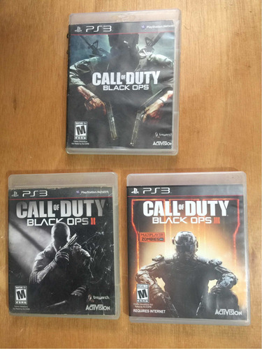 Call Of Duty Black Ops Trilogia Para Playstation 3