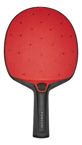 Raqueta De Ping Pong Ppr 130 Outdoor 2020 Negro/rojo Pongori Color Rojo