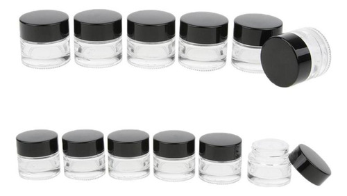 Envases De Cosméticos De 12 Piezas × 5 G, Tarros