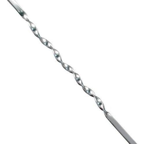 Imagen 4 de 4 de Cuchara Tridente Acero Inox 30cm Bartender Barman Cocteleria