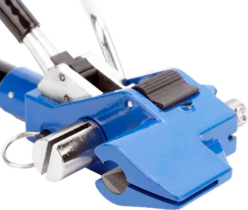 Maquina De Cintar Fita Em Poste Catraca 5 Fitas E 70 Fechos