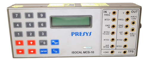 Isocal Mcs-10 Presys Calibrador Universal Instrumentación