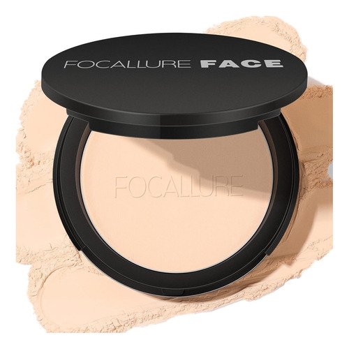 Maquillaje Polvo Prensado Impecable Control Brillo Focallure