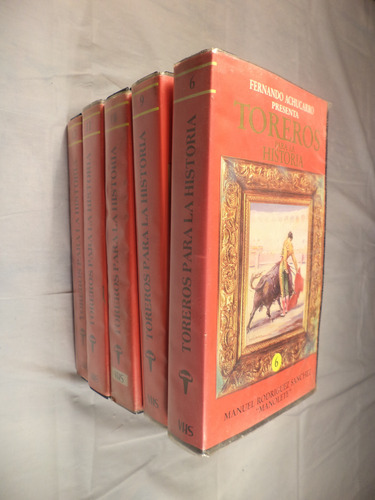 5 Películas Colección Toreros Para La Historia. Vhs (Usado)