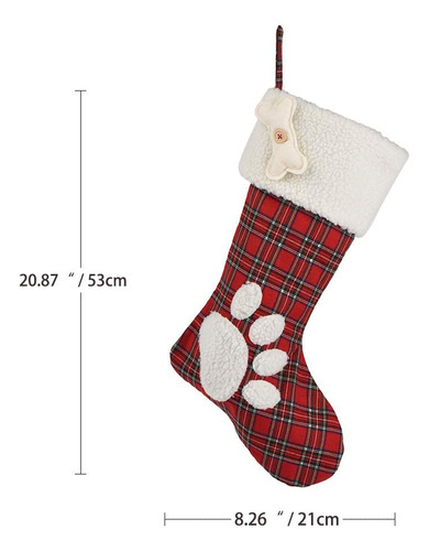 Calcetín Navideño Para Perros Worldeco 2023, Adornos Persona