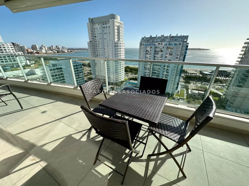 Departamento En Venta 3 Dormitorios En Gala Tower, Punta Del Este