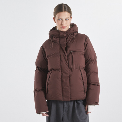 Campera Puffer Harmony Chocolate