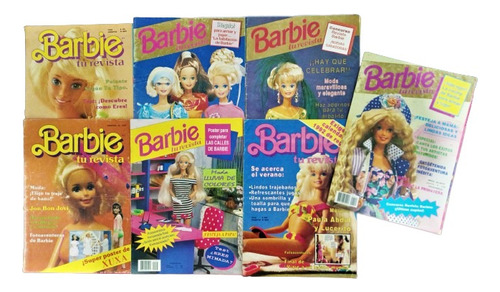 Lote De Revistas Barbie