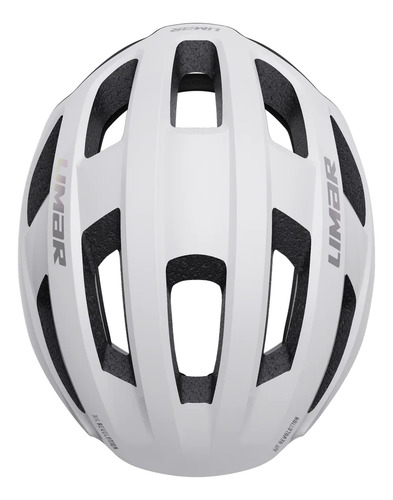 Casco Bicicleta Limar Air Stratos Ruta Iridescent - Celero Color Blanco Talle L