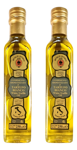 Pack X2 Aceite De Trufa Blanca 250ml C/u Bosco D' Oro