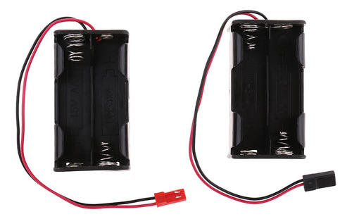 2 Piezas Rc Accesorios Caja De Almacenamiento De Plástico