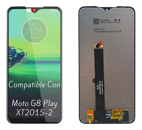 --- Pantalla Display Compatible Motorola G8 Play Xt2015 - 2