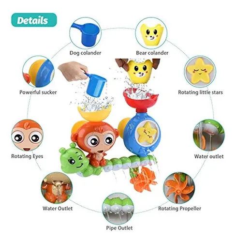 Goodlogo Juguetes De Baño Para Niños Pequeños Niños Beb.