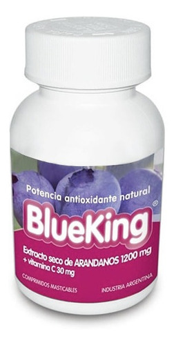 Blueking Antioxidante 30 Comprimidos Masticables
