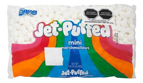 Malvaviscos Kraft Jet Puffed Mini 454g