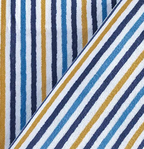 Toalla Rayas Arconiz Multicolor Premium, 100% Algodón Turco