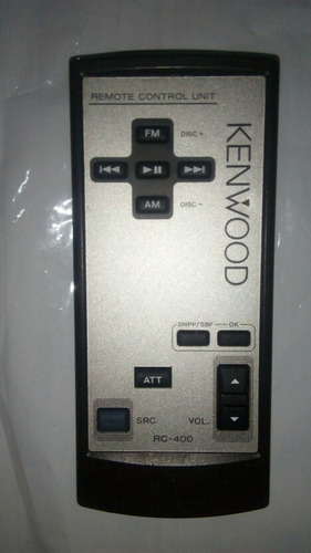 Control De Reproductor Kenwood Rc-400