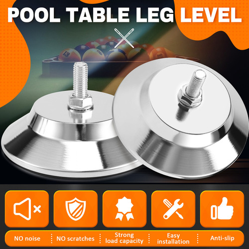 Juego Nivelador De Patas De Mesa De Billar/billar De 5 Pulga