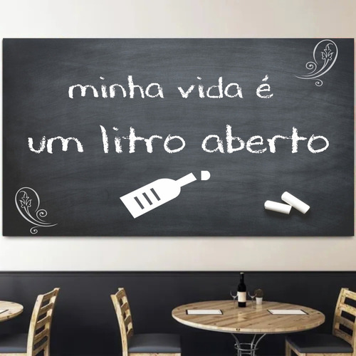 Adesivo De Parede Cerveja Pub Bar (100x60)cm Mod11