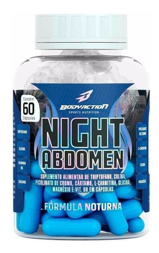 Night Abdomen - Bodyaction Sports nutrition, 60 capsulas Sin Sabor