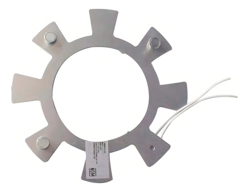 Luzes de teto LED de reposição de 12 W Overlay Iman, pacote de 10 peças Color Celeste