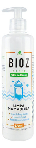 Kit 3x: Limpa Mamadeira Baby Biodegradável Bioz Green 470ml