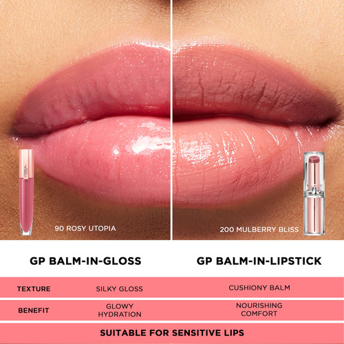 Batom L'oreal Paris Glow Paradise Hydrating Nude Heaven