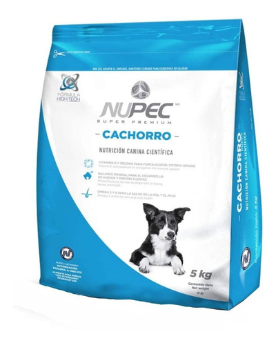 Nupec Cachorro 5 Kg.