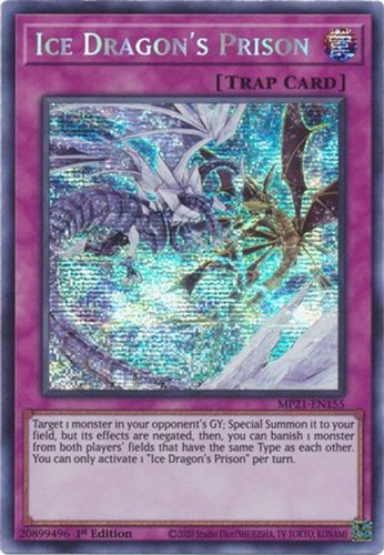 Ice Dragon's Prison - Prismatic Secret Rare     Mp21