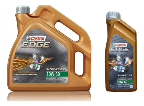 Castrol Edge 10w60 X 5 Litros