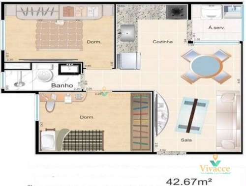 Imagem 18 de 24 de Apartamento À Venda, 38 M² Por R$ 210.000,00 - Jardim Coimbra - São Paulo/sp - Ap2829