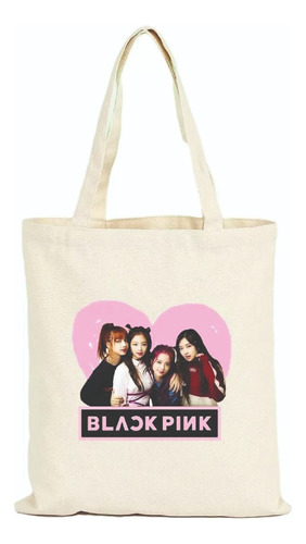 Tote Bag Bolsa Black Pink - Grupo Kpop Musica - Estampaking