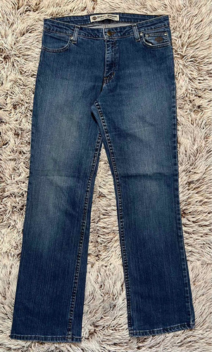 Jean Pantalón Azul Harley Davidson Para Mujer Talla 10