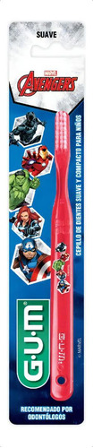 Cepillo dental infantil GUM 321 Avengers Suave Unidad - 1