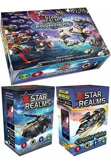 Star Realms Paquete De Juegos En Caja: Juego Principal, Guer