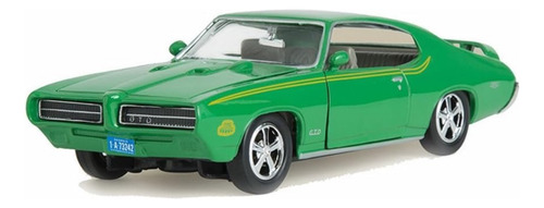 Motormax Timeless Legends Pontiac Gto Judge 1969 1/24 Diecas Verde (Usado)