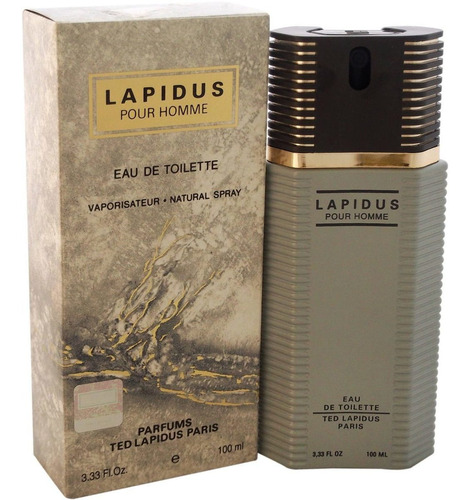 Ted Lapidus Hombre Eau De Toilette Spray 3.3 Oz