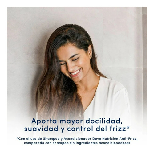 Acondicionador Dove Anti-frizz 1000ml