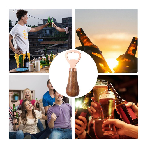 Abridor De Botellas De Cerveza, Abridor Botellas Con Mango
