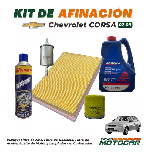 Kit De Afinación Corsa 2002-2008 (5pzs)