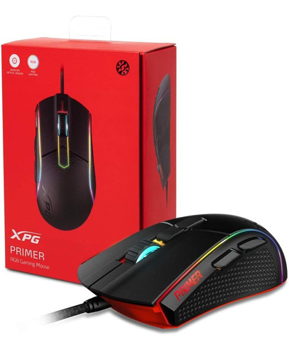 Mouse Gamer Xpg Primer Sensor Pixart 12000 Dpi Rgb