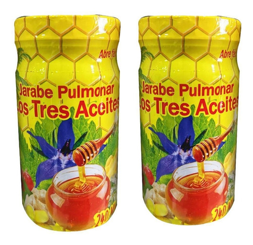 Jarabe Pulmonar Los Tres Aceites - mL a $191