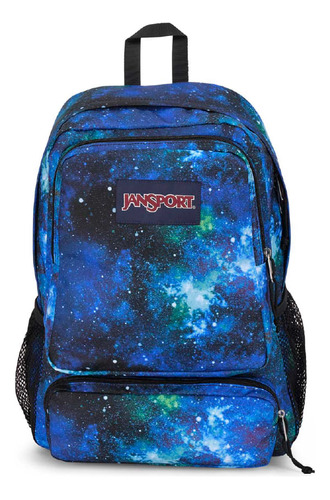 Morral Jansport Doubleton Azul Cyberspace Galaxy Jansport