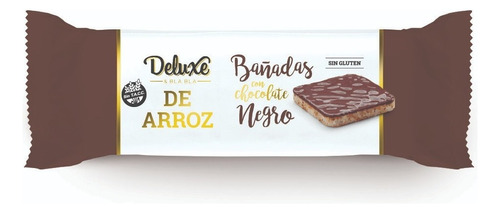 Galletas Deluxe Bla Bla Arroz Bañadas Chocolate 108gr