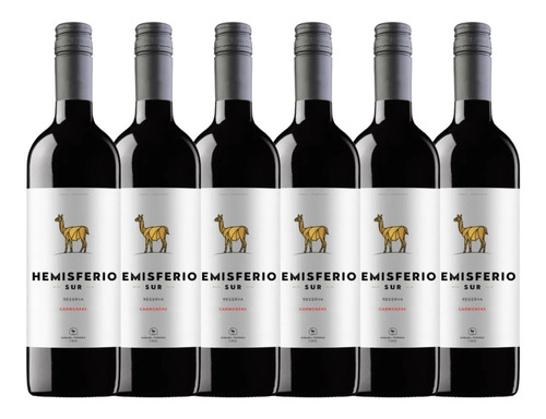 Imagen 1 de 3 de 6x Vino Tinto Reserva Miguel Torres Carmenere