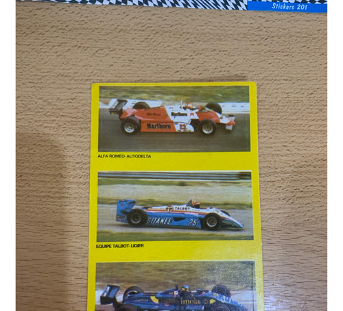 Calcos Retro Formula 1 Tyrrell Williams Lotus Renault Lote