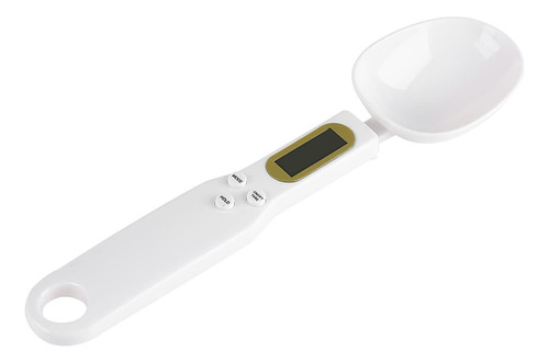 Balanza De Cuchara Digital 500g 0.1g Pantalla Lcd Blanca