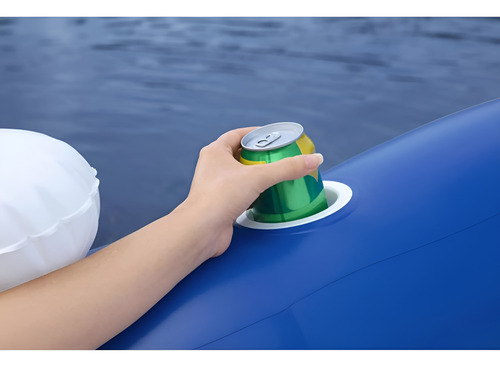 Salvavidas Isla Inflable Flotador Lounge Bestway X3