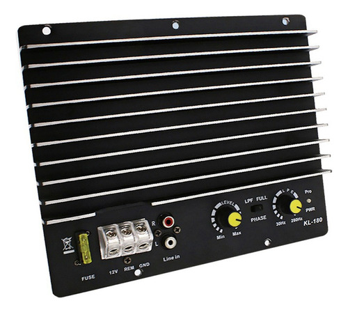 A Amplificador De Potencia De Audio Para Coche, 12 V, 1000 W