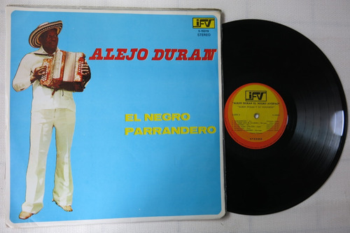 Vinyl Vinilo Lp Acetato Alejo Duran El Negro Parrandero Trop